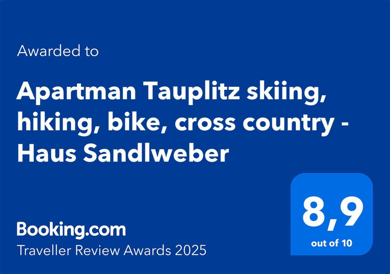 Apartman Tauplitz Skiing, Hiking, Bike, Cross Country - Haus Sandlweber Obersdorf Luaran gambar